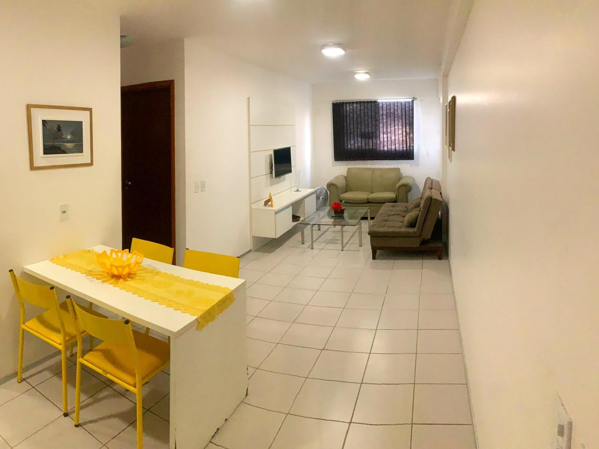 Apartamento 50M Praia- Piscina - Vista Mar - Academia - Maceió Kültér fotó