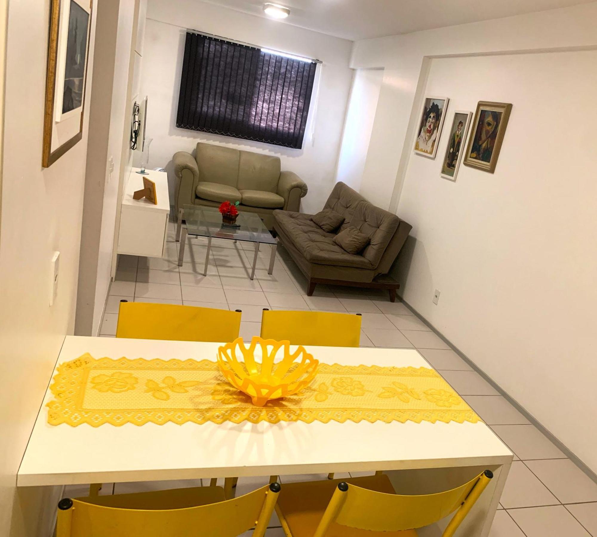 Apartamento 50M Praia- Piscina - Vista Mar - Academia - Maceió Kültér fotó