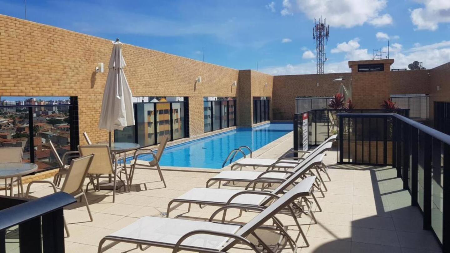 Apartamento 50M Praia- Piscina - Vista Mar - Academia - Maceió Kültér fotó